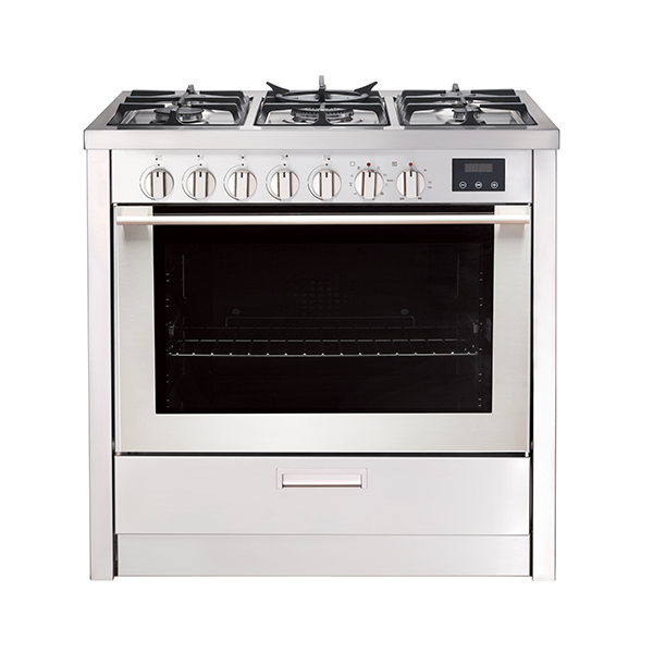 freestanding cookers with gas hob 90cm